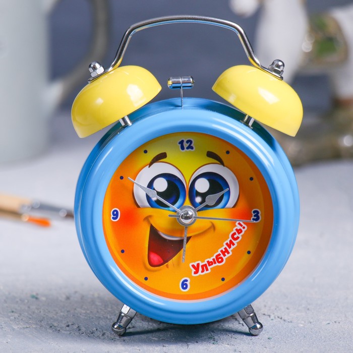 Будильник "Улыбнись", 8 см