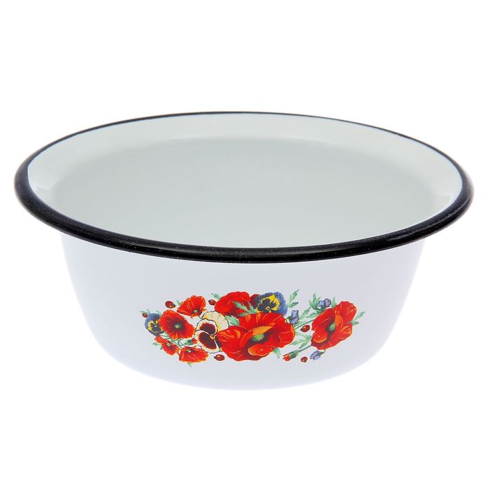 Миска 800 мл "Маки. Мечта", цвет белый