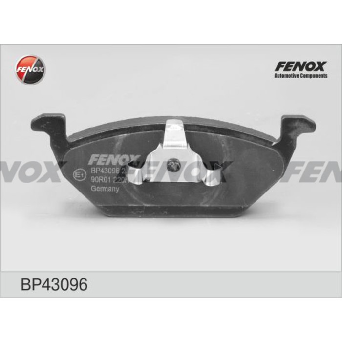 Колодки тормозные Fenox BP43096