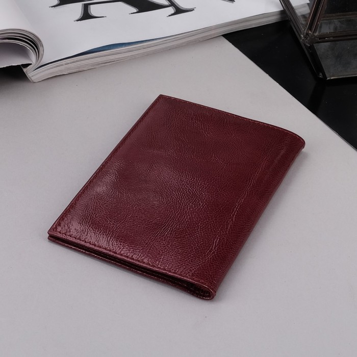 Обложка для автодокументов, наплак, металл слива