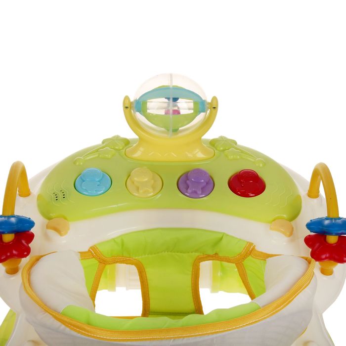 Ходунки-качалка, музыкальные и световые эффекты, цвета МИКС