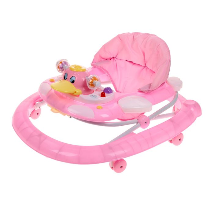 Ходунки «Уточка», музыкальные и световые эффекты, цвета МИКС