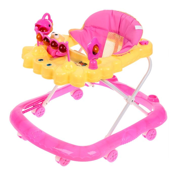 Ходунки «Гусеничка», музыкальные эффекты, цвета МИКС