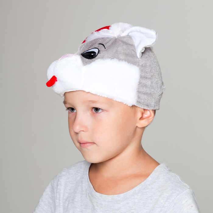 Карнавальная шапка "Кот в колпаке", р-р 52-57 см