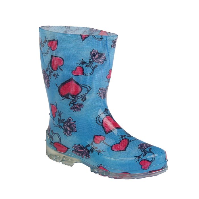 Сапоги для девочки ПВХ арт. СП502 (МИКС) (р. 32)