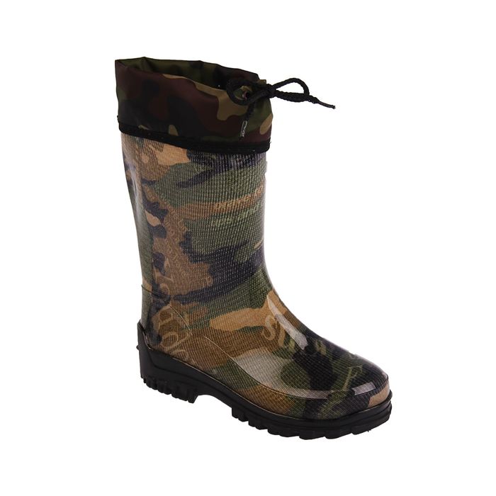 Сапоги для мальчика ПВХ арт. СД402-Н (микс) (р. 29)