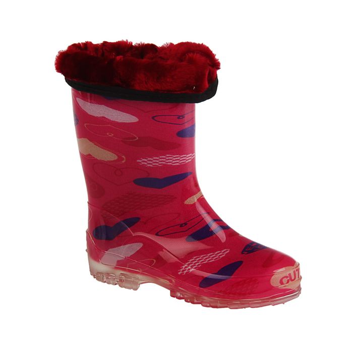 Сапоги для девочки ПВХ арт. СП502-Ут (МИКС) (р. 32)