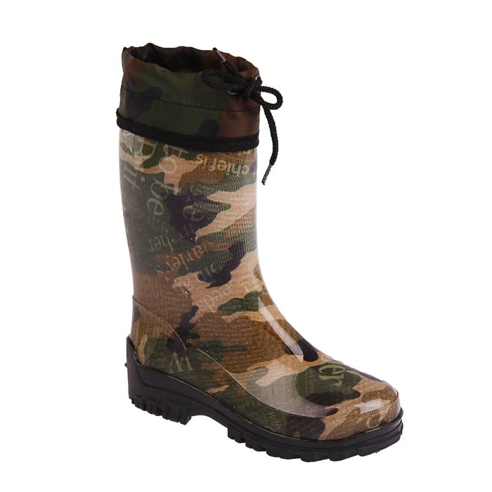 Сапоги для мальчика ПВХ арт. СД402-УтН (МИКС) (р. 28)