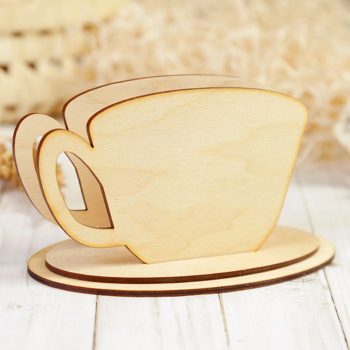 Заготовка для творчества «Салфетница-чашка»