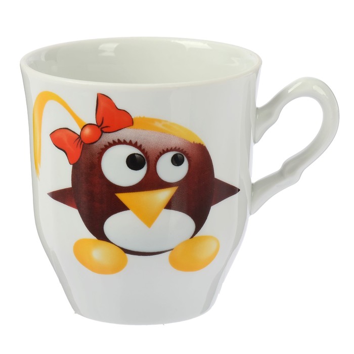 Кружка 250 мл "Школьная. Пингвинчики"
