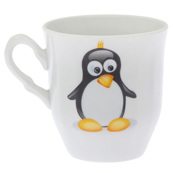 Кружка 250 мл "Школьная. Пингвинчики"
