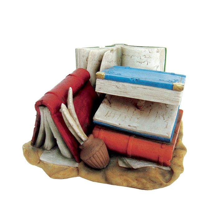 Декорация "Книги для учёных рыб" для аквариума, 14,5×14×8 см