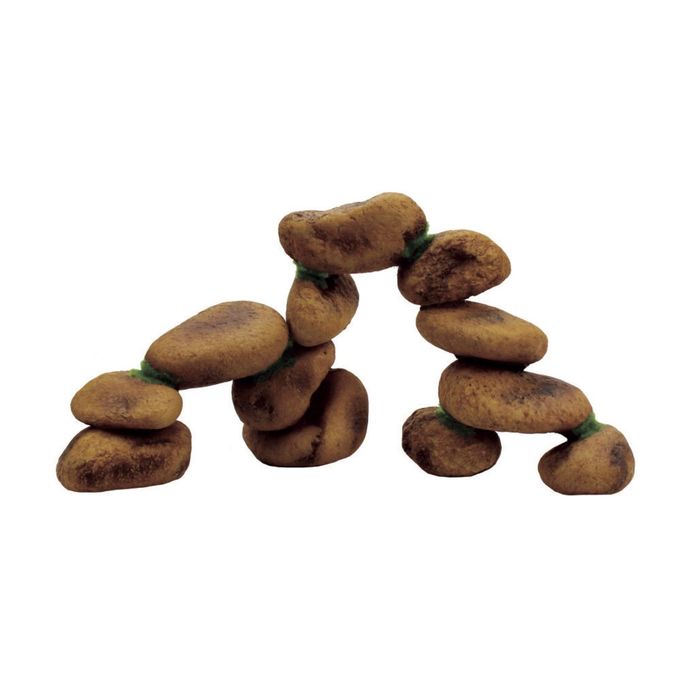 Композиция декоративная ArtUniq Round Stones Set Набор округлых камней, 39x17x20 см