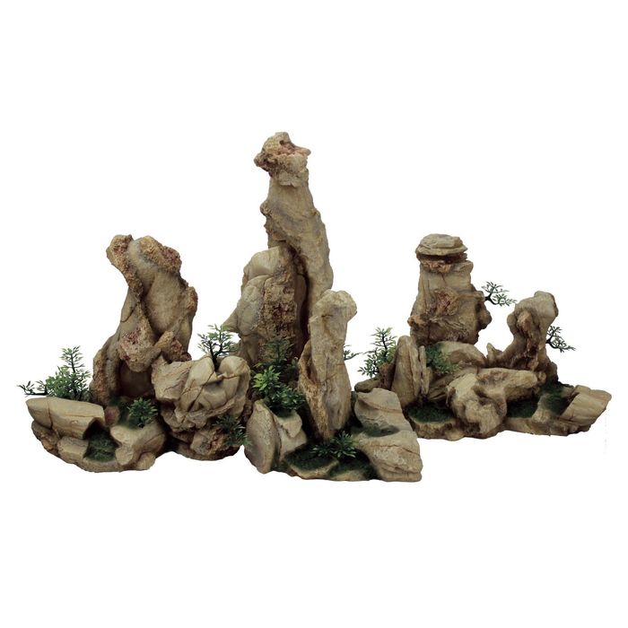 Композиция декоративная ArtUniq Mountain Peaks Set 3S Набор пики гор, 3 части, 26x24x27,1см