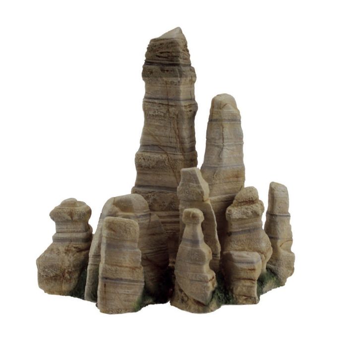 Композиция декоративная ArtUniq Hewn Rock S Обтёсанные скалы, 24,5x15x25,5 см