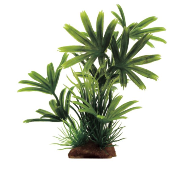 Композиция из искусств. растений "Пальма зеленая", 13x5x15 см