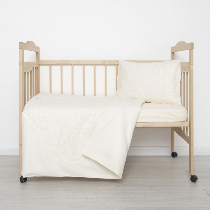 Детское постельное бельё "Грациозо", цвет экрю