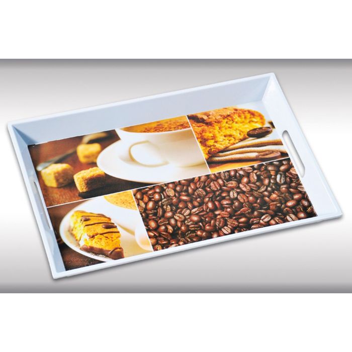 Поднос "Кофейный завтрак", пластик, 50х35 см