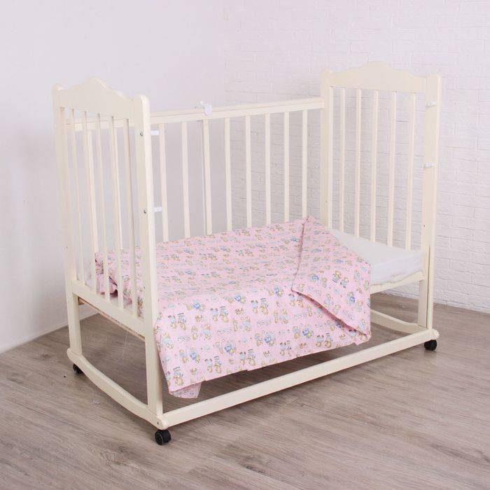 Пододеяльник "Детский", размер 112х147 см, цвет розовый