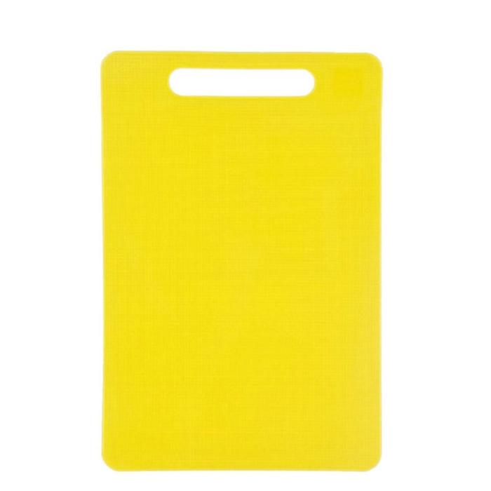 фото Доска разделочная kesper, жёлтый пластик, 29 х 19 х 0,5 см