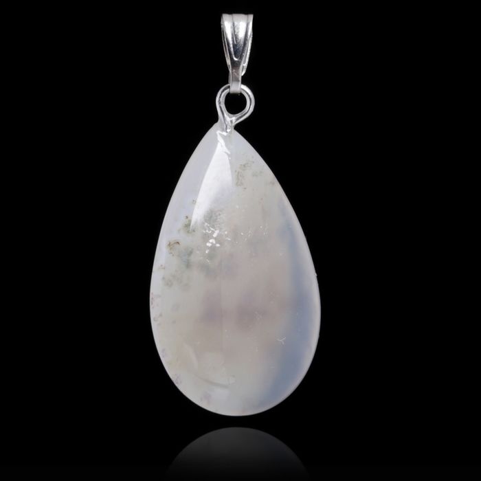 Подвеска капля "Агат бразильский"