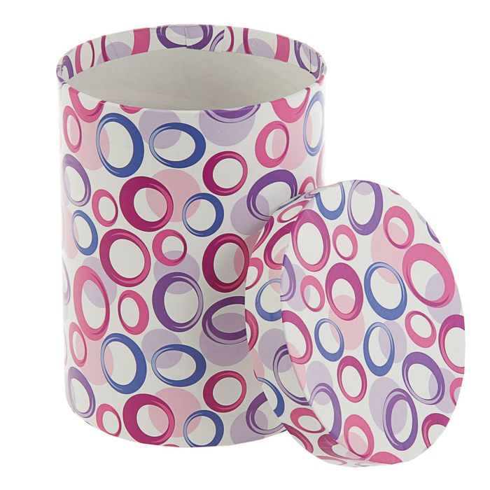 Набор коробок 4в1 "Овалы", 23 х 23 х 25 - 15 х 15 х 20 см