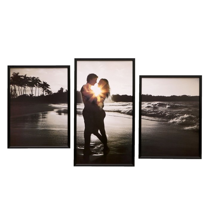 Модульная картина в раме "Свидание", 33×45 — 2, 33×60 — 1, 60×100 см