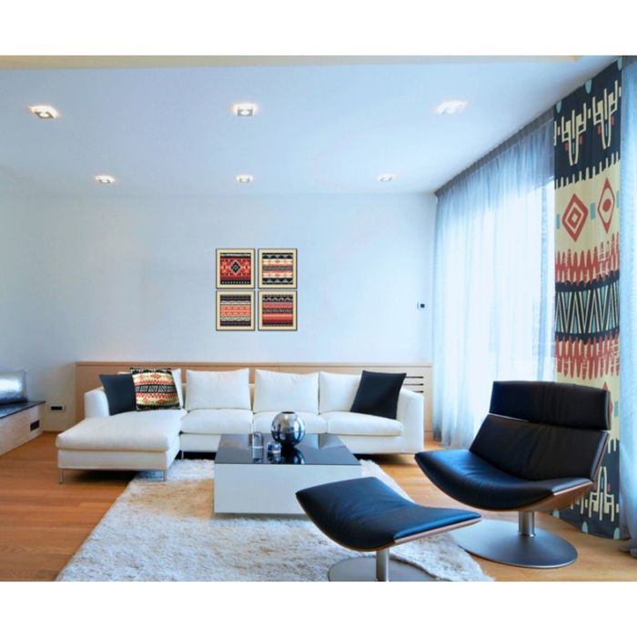 Модульная картина "Узорные ковры"