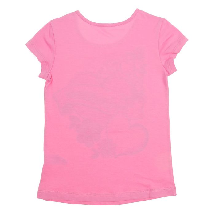 Футболка для девочки, рост 92 см, цвет розовый МИКС, арт. Л522