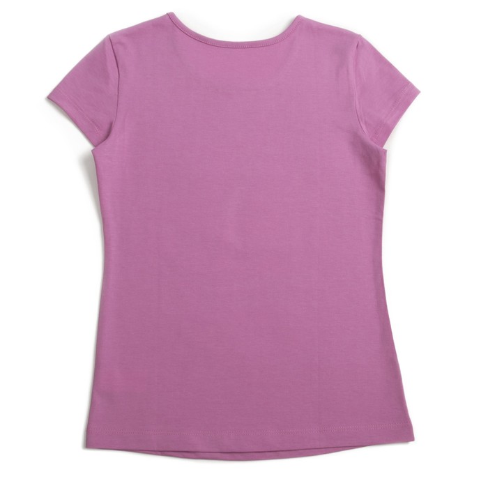 Футболка для девочки, рост 122 см, цвет розовый МИКС, арт. Л522