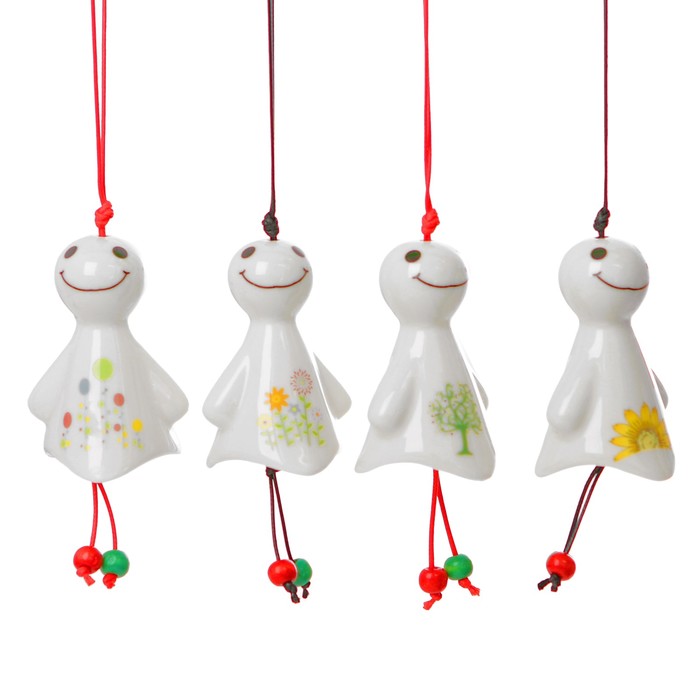 Колокольчик керамический "Милашки", МИКС