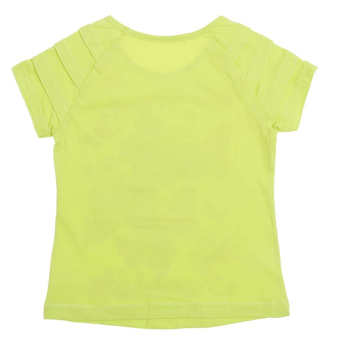 Футболка для девочки, рост 122 см, цвет лайм Л614