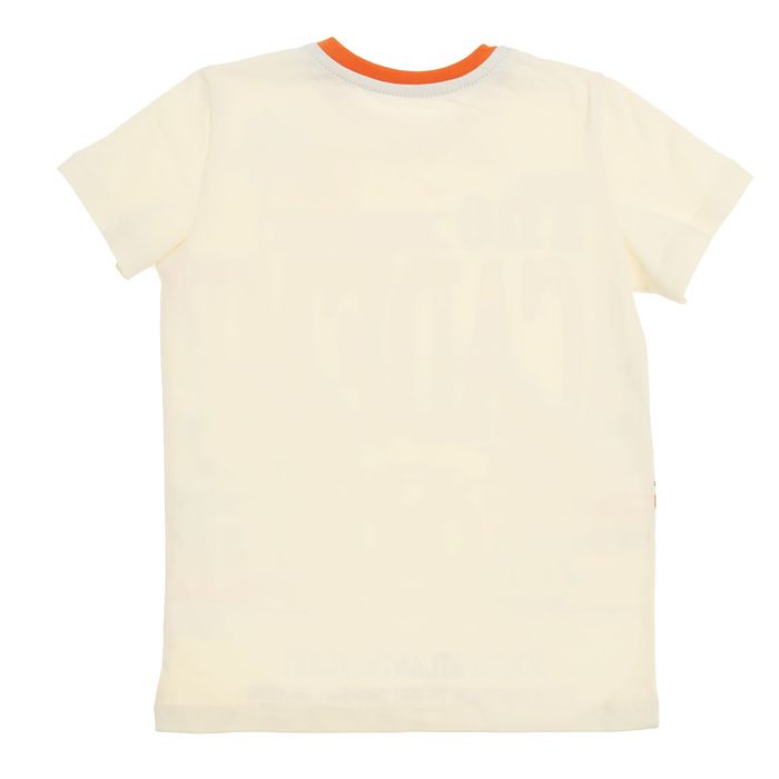 Футболка для мальчика, рост 128 см, цвет экрю Н645