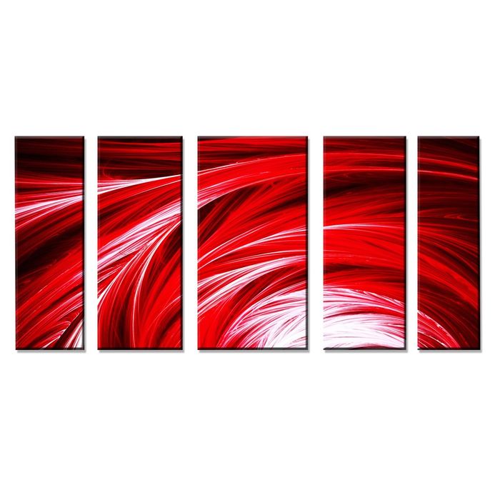 Модульная картина "Алый рассвет"