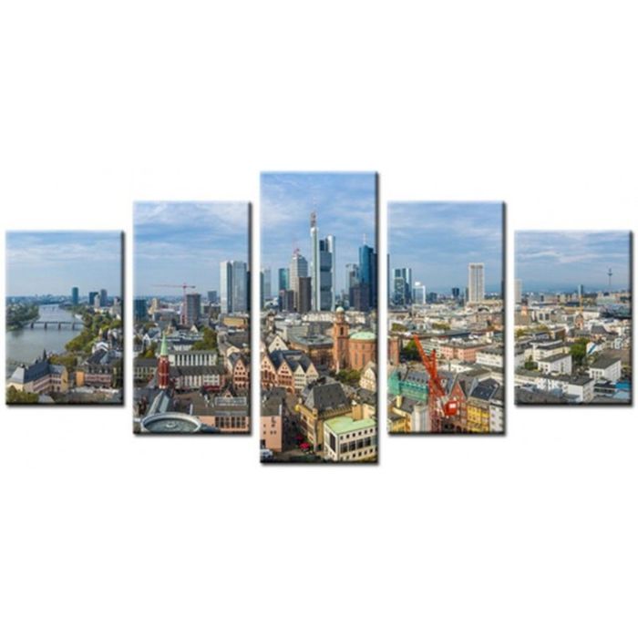 Модульная картина "Городская панорама"