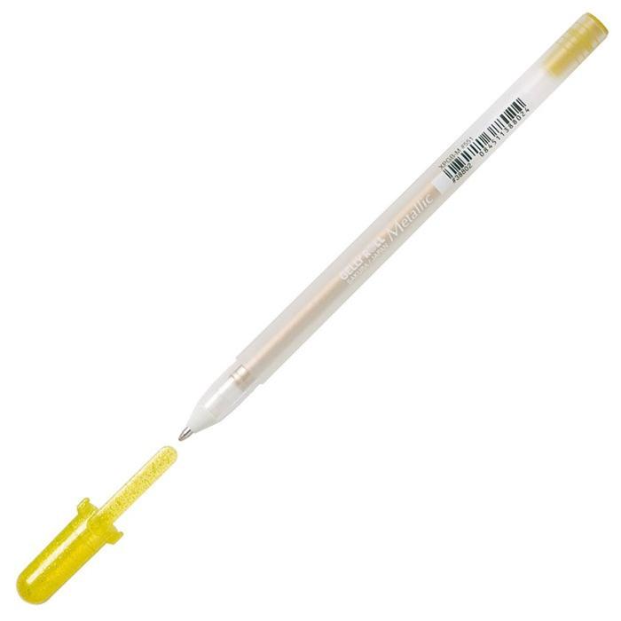 Ручка гелевая для декоративных работ Sakura Gelly Roll Metallic 0.8 мм золото