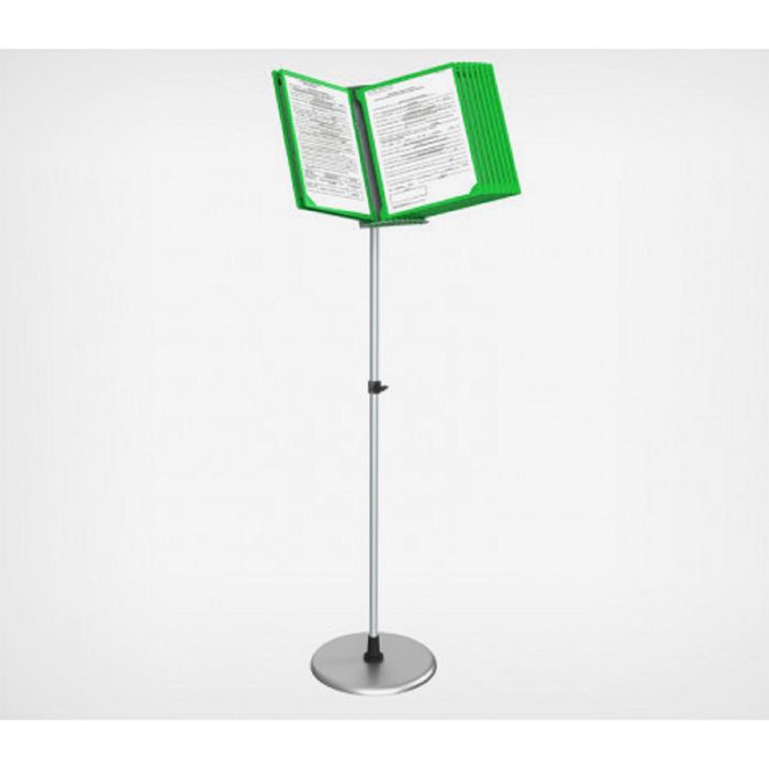 Рамка пластиковая для перекидной системы A4, INFOFRAME, без протектора, цвет зелёный