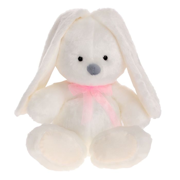 Мягкая игрушка "Зая", 50 см, цвет белый