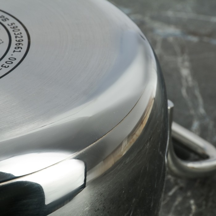 Кастрюля 1,6 л, d=16 см "Орхидея Классика", стеклянная крышка