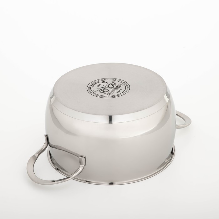 Кастрюля 3,5 л, d=20 см "Магнолия Классика", стеклянная крышка