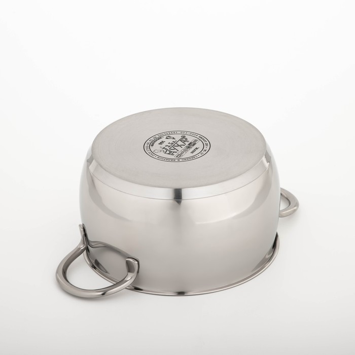 Кастрюля 3,5 л, d=20 см "Магнолия Престиж", стеклянная крышка