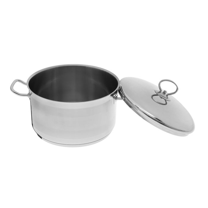 Кастрюля 5 л, d=24 см "Лотос Профессионал", с металлической крышкой