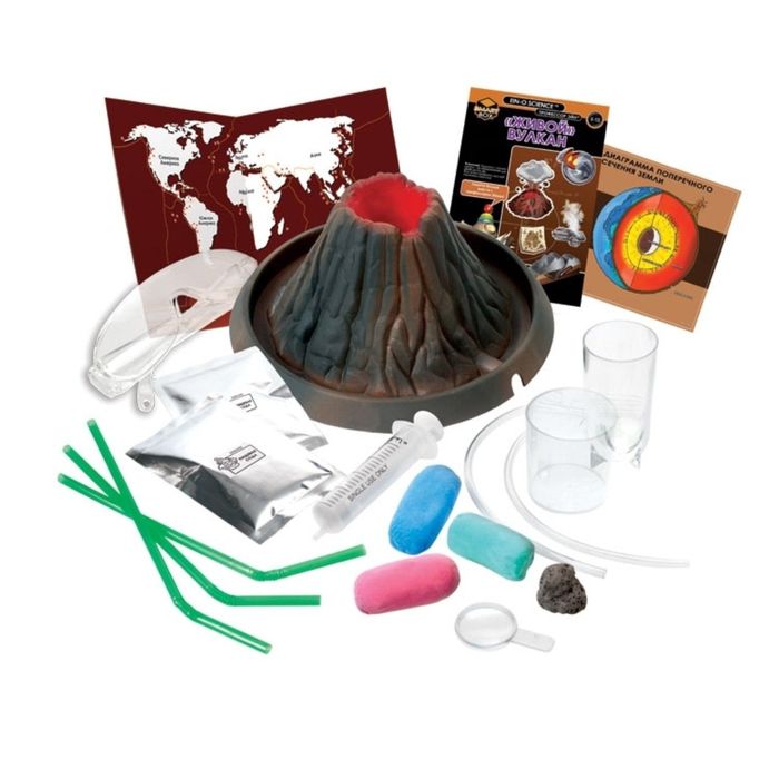 Набор для опытов «Живой» вулкан E2024N