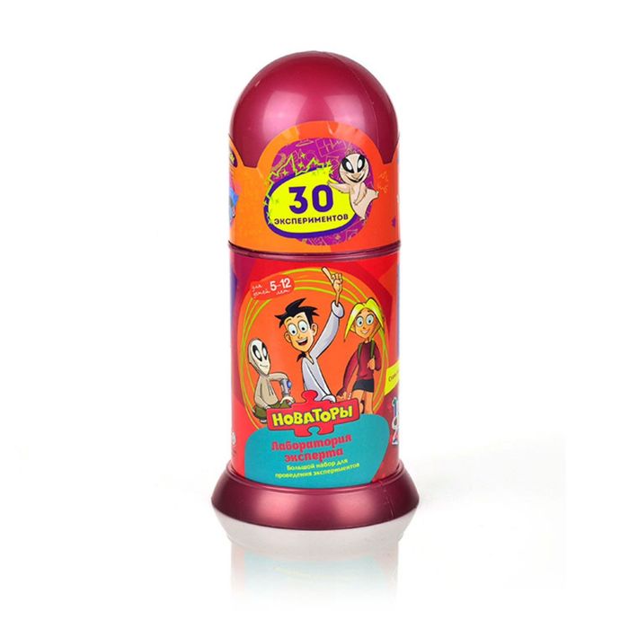 Новаторы набор для проведения экспериментов "Лаборатория эксперта" (30 эксп.)