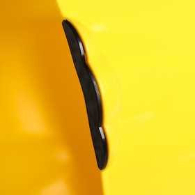 Горшок детский антискользящий «Комфорт» с крышкой, съёмная чаша, цвет жёлтый от Сима-ленд