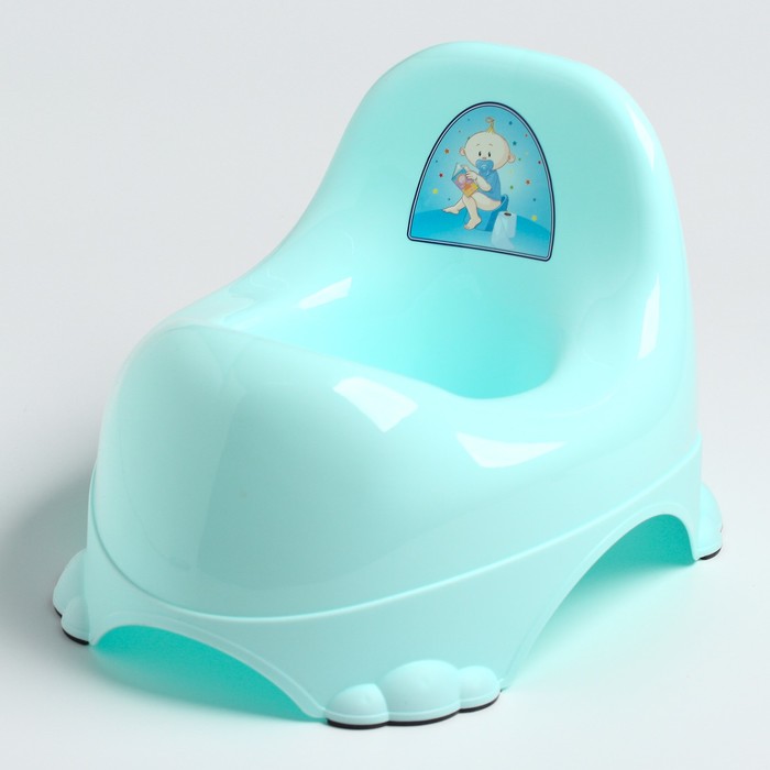 Горшок детский антискользящий «Ниш-Бейби», цвета МИКС