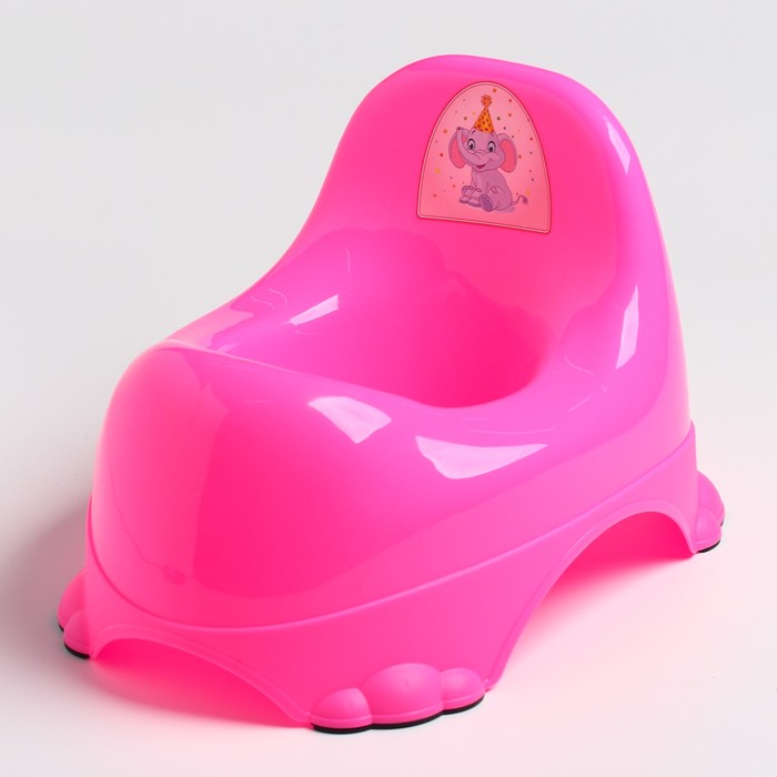 Горшок детский антискользящий «Ниш-Бейби», цвета МИКС