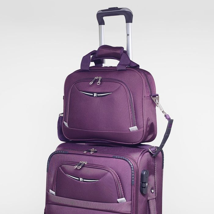 Бьюти-кейс 14", цвет пурпурный