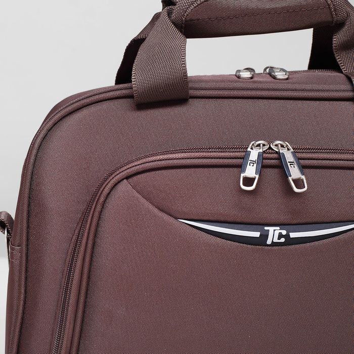 Бьюти-кейс 14", цвет коричневый