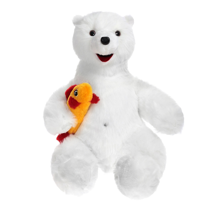 Мягкая игрушка "Медведь Снежок"